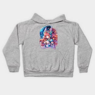 The Hunter's Oath: Inspiring AI Anime Character Art in Orion Kids Hoodie